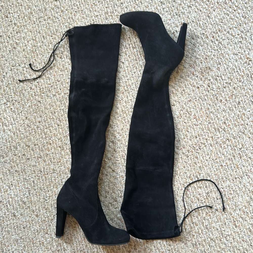 Stuart Weitzman highland boots - size 9